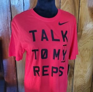 New Red men's Nike shirt